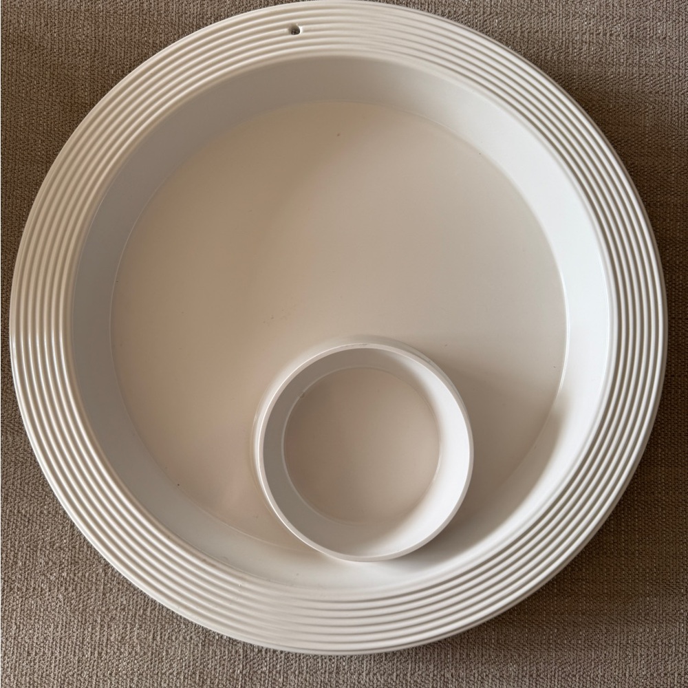Nora Fleming White Serving Platter